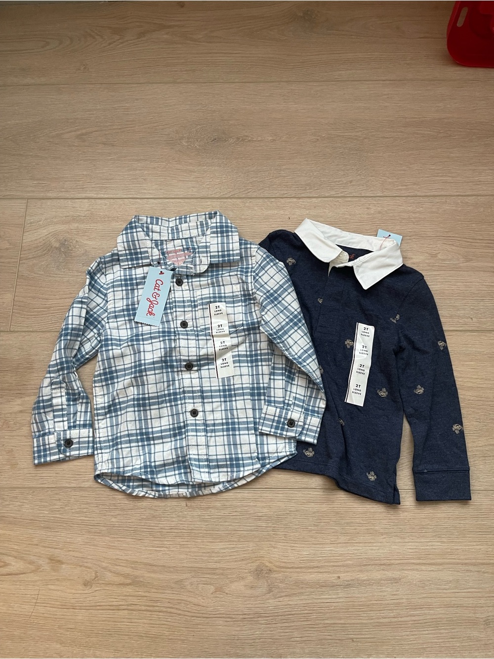 Cat and jack shirts NWT